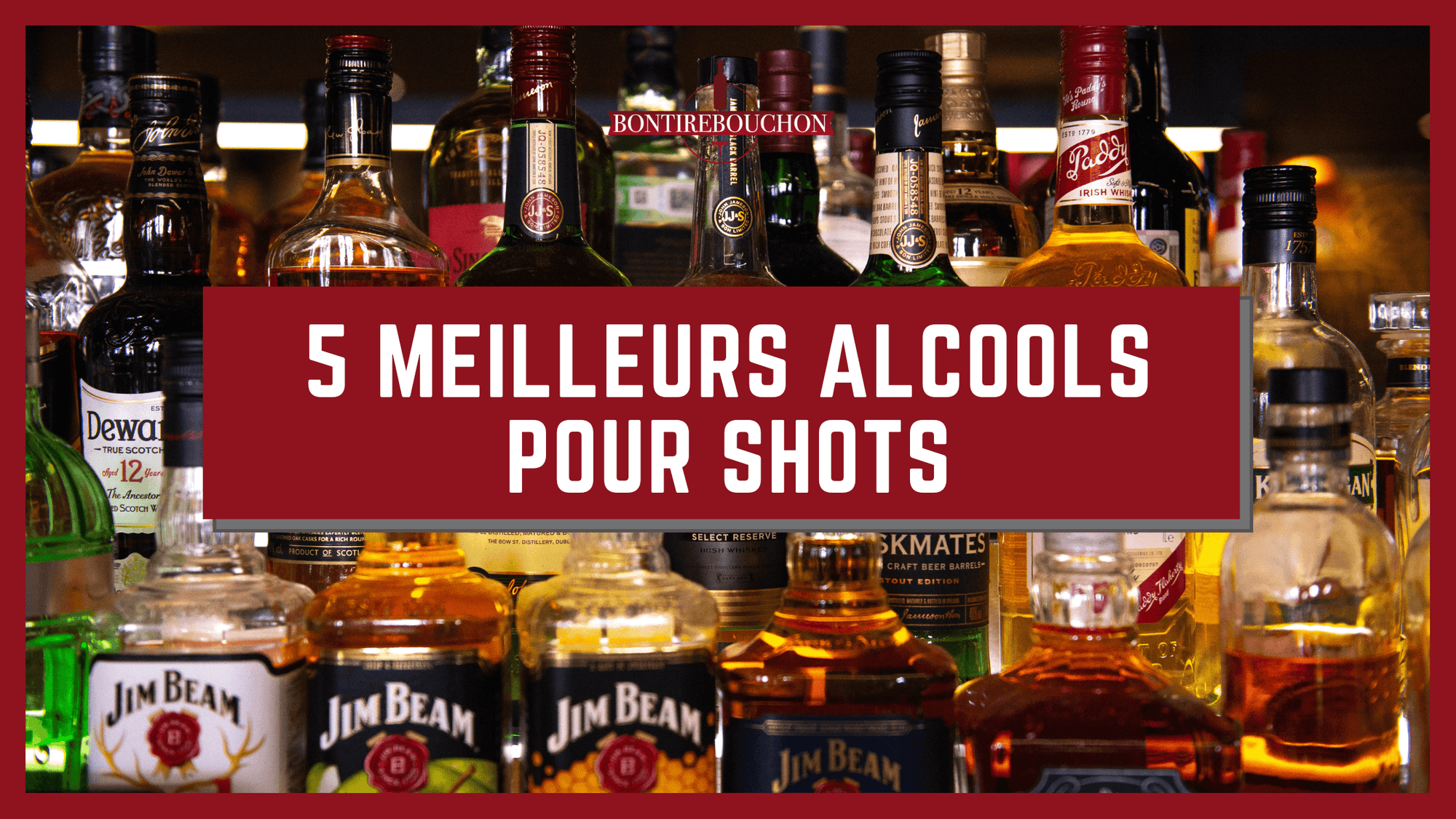 5 Meilleurs Alcools pour Shots