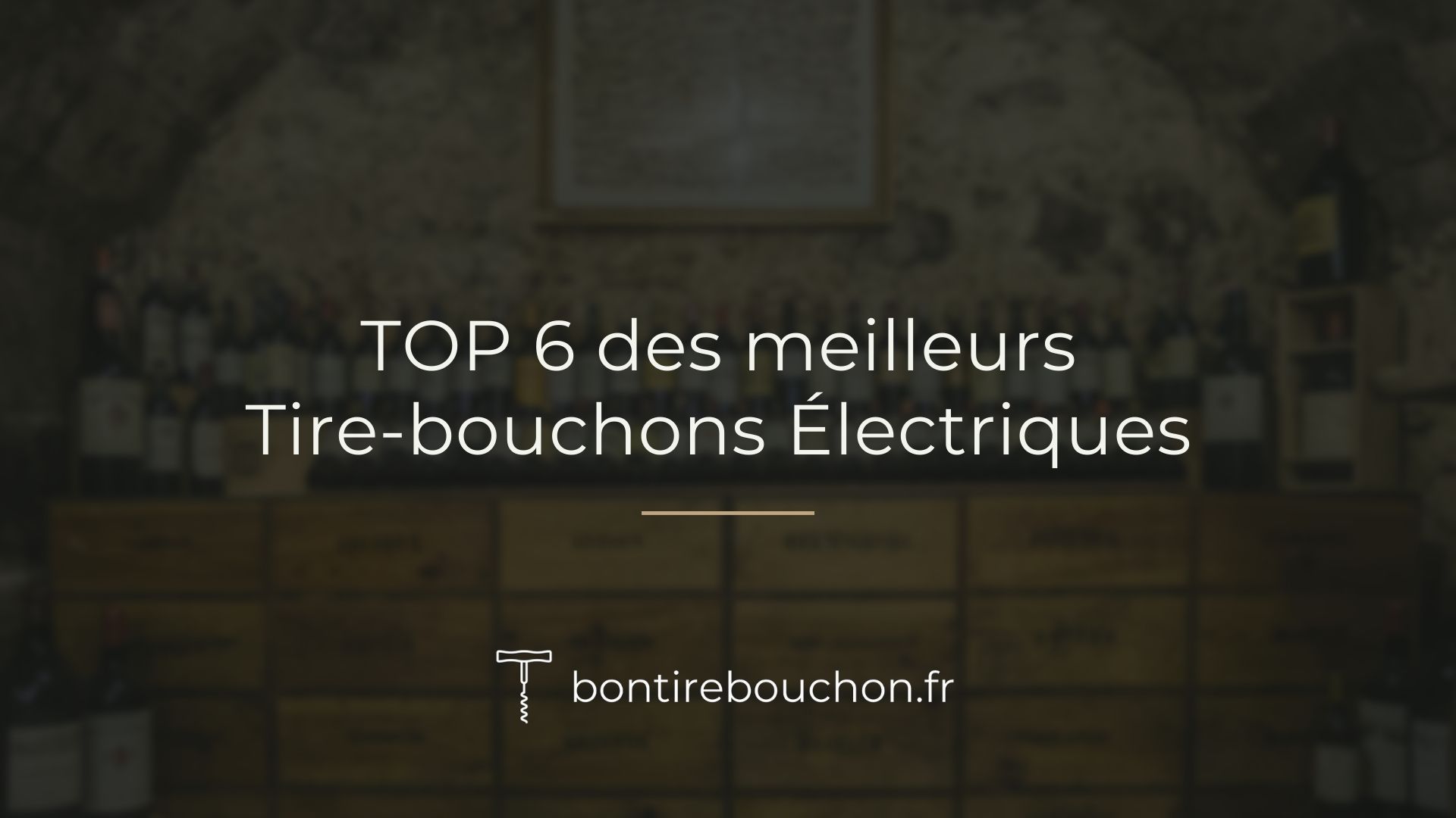 meilleur tire bouchon electrique
