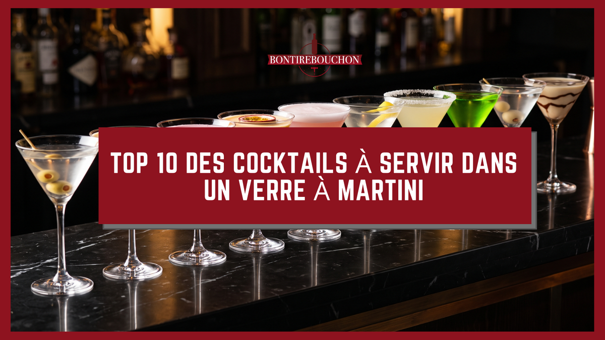 Top 10 des cocktails à servir dans un verre à martini