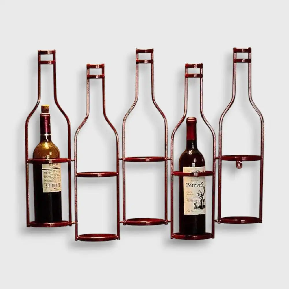 porte bouteille mural