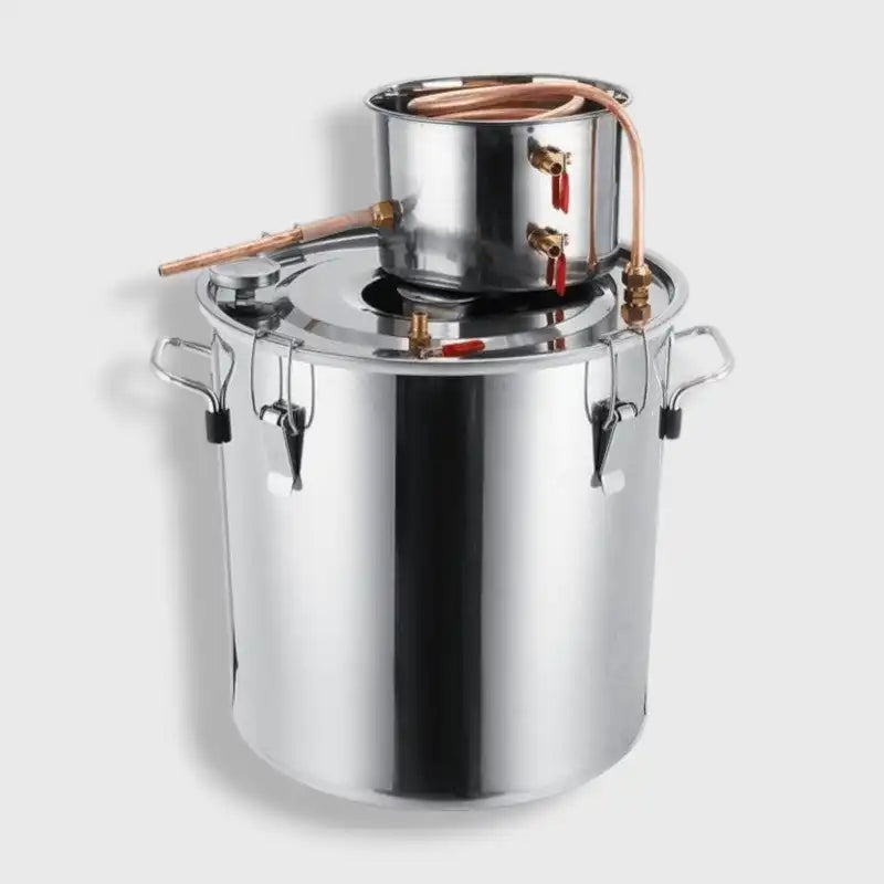 Alambic en cuivre 6-20L Chaudière en acier inoxydable