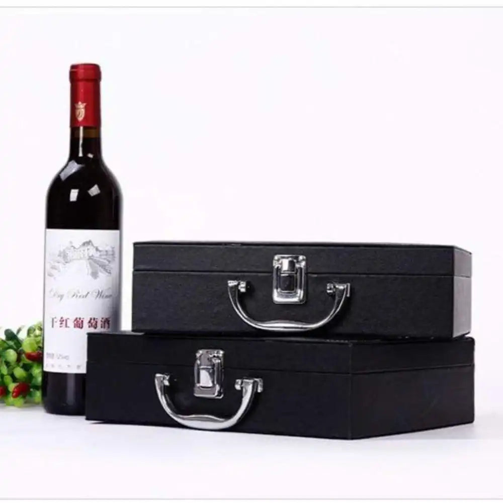 Coffret en Cuir Tire-bouchon Professionnel Bronze