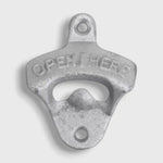 Ouvre Bouteille Mural Argent