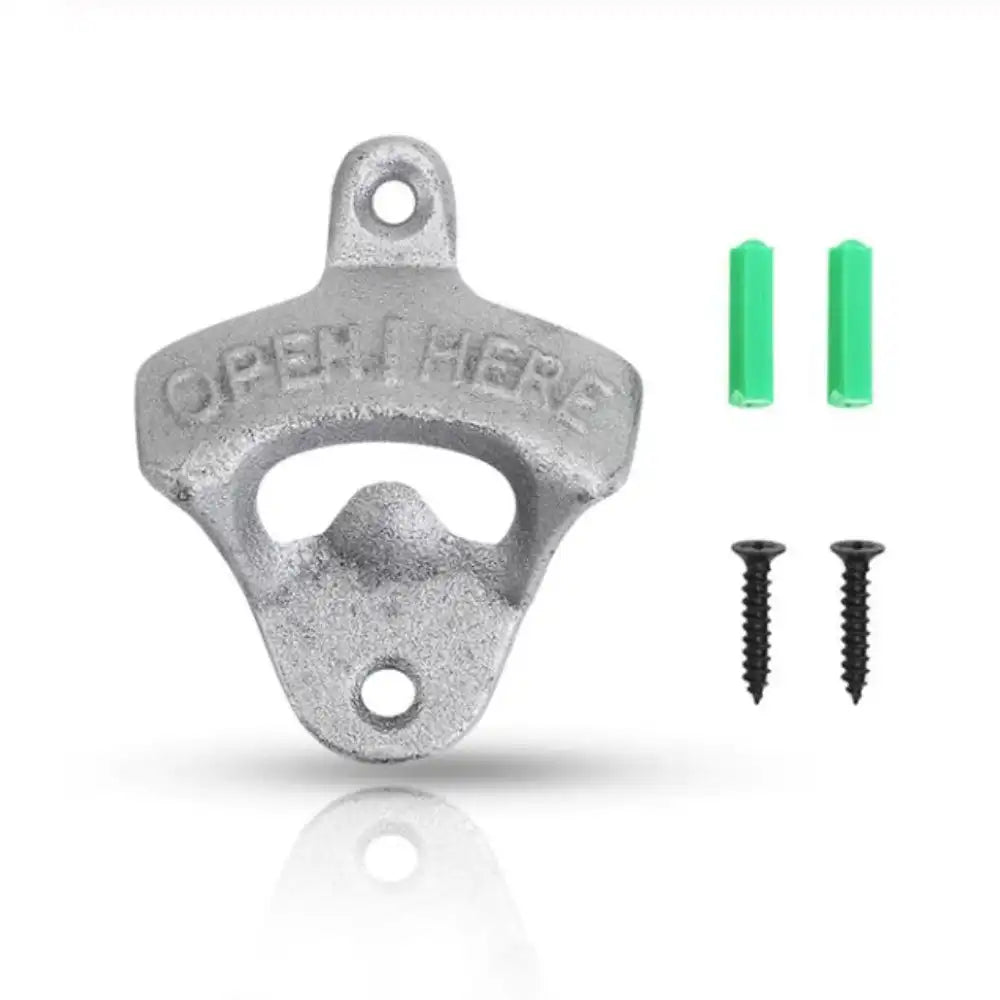 Ouvre Bouteille Mural Argent