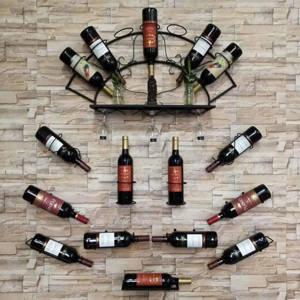 Porte-bouteille Mural Spirale