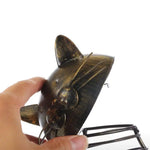 Porte-bouteille de Vin Chat Métal