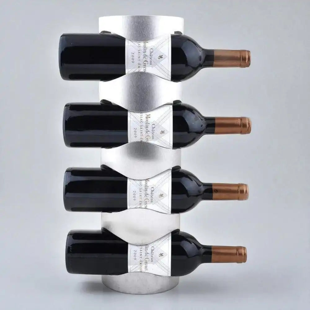 Wine Bottle Rack Metal Shelf