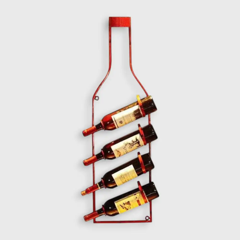 Porte Bouteille Mural Vin