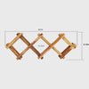Range bouteille en bois clair