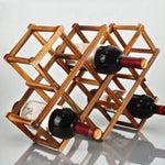 Range bouteille vin bois