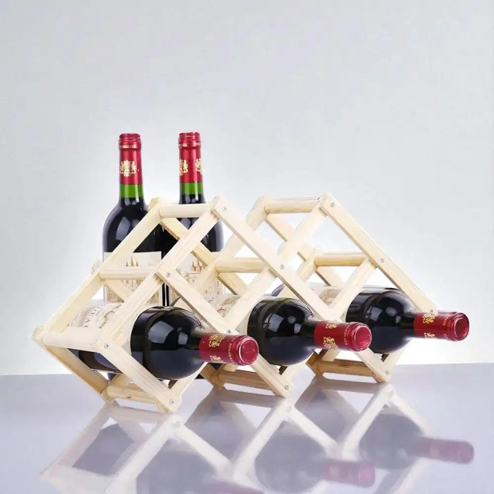 Rangement Bouteille de vin en bois