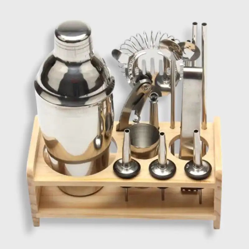 Set Cocktail Artisan Bois