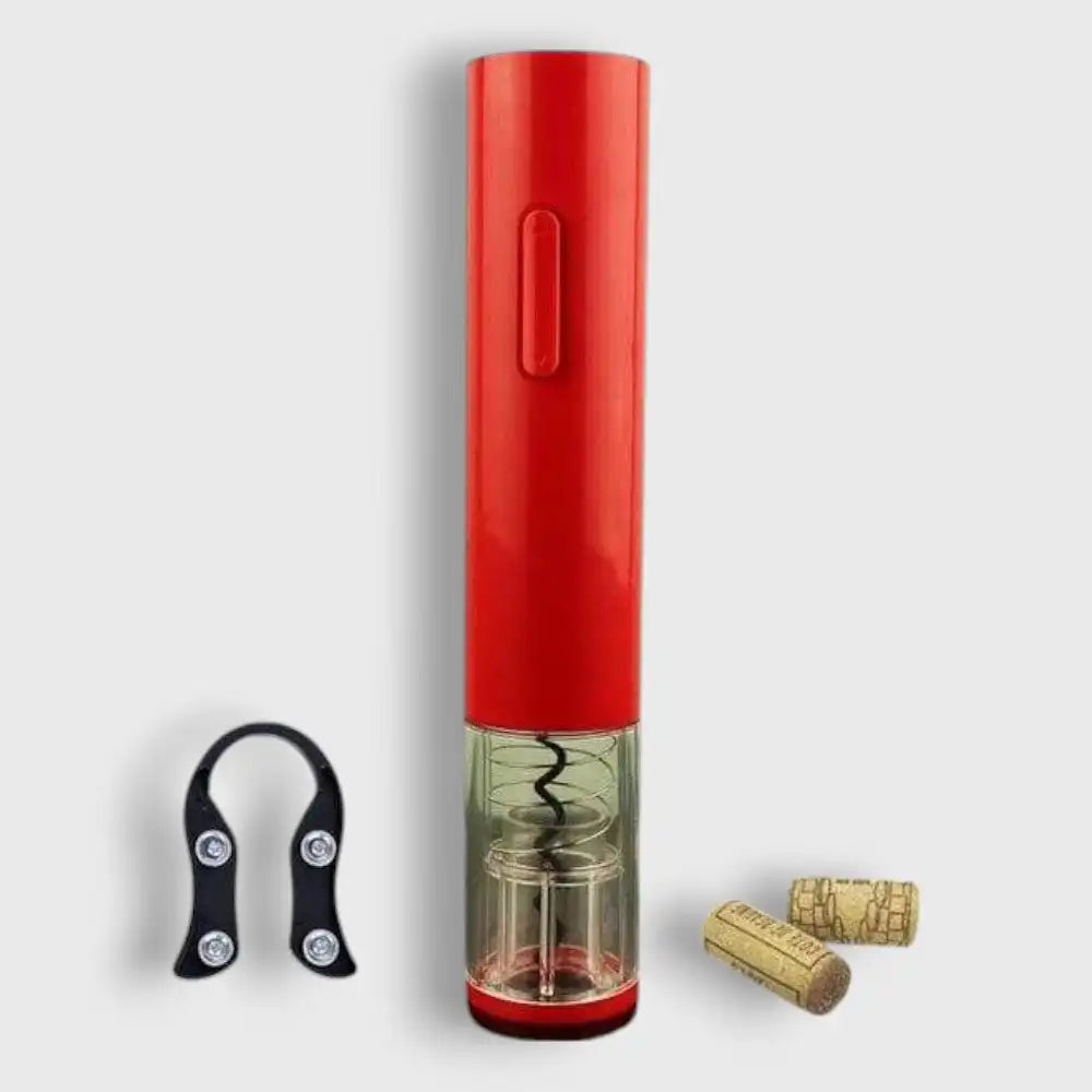 Automatic Electric Corkscrew, Red