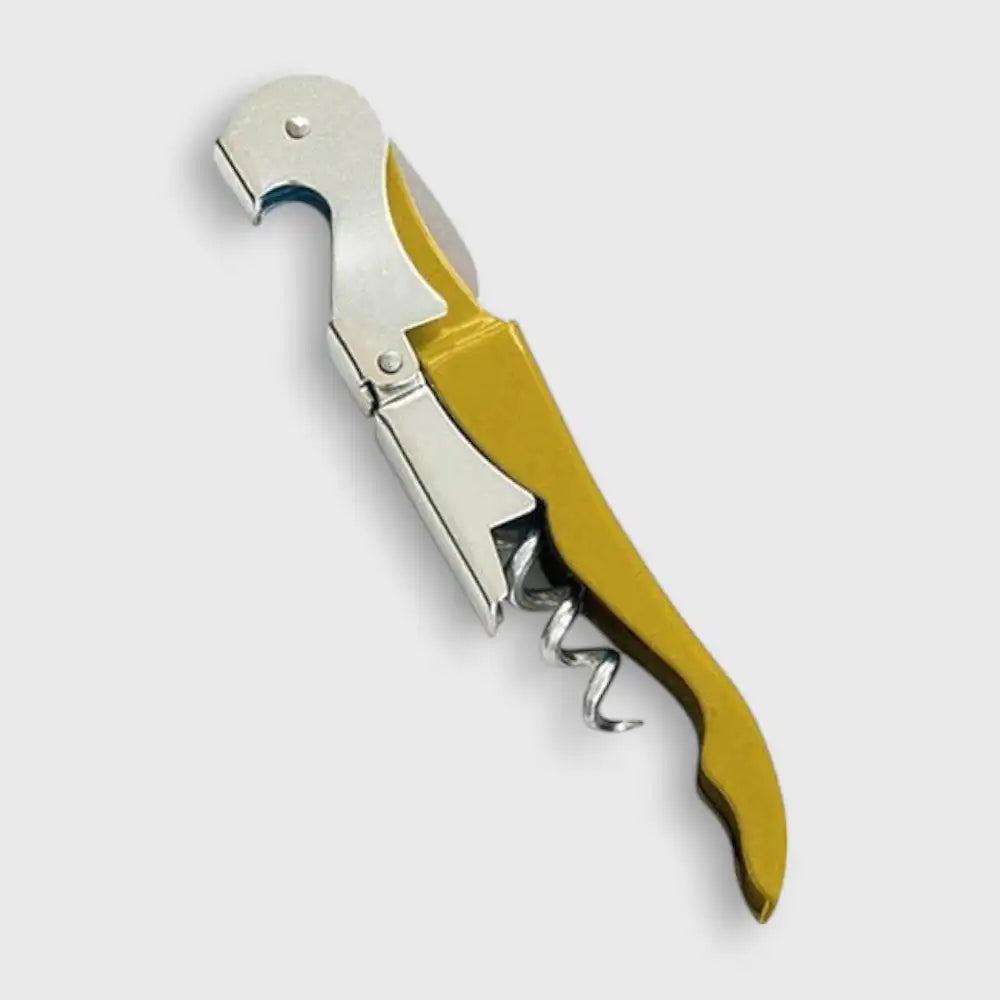 Yellow Lemonade Vendor Corkscrew