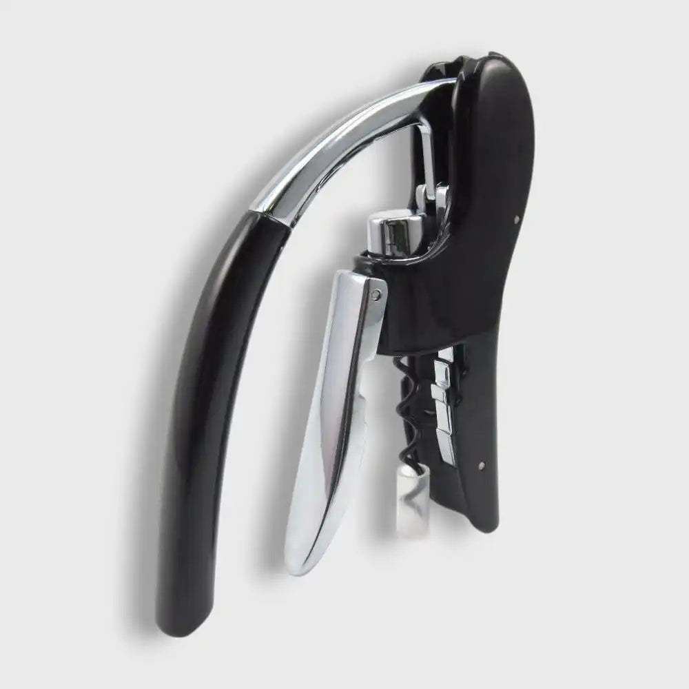 Tire-bouchon à levier Professionnel Noir